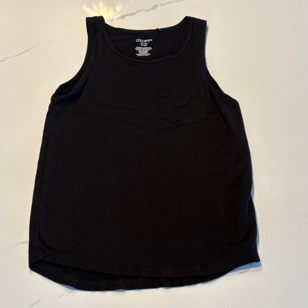 Little Bipsy Bamboo Tank, 4-5T, *Like new*
